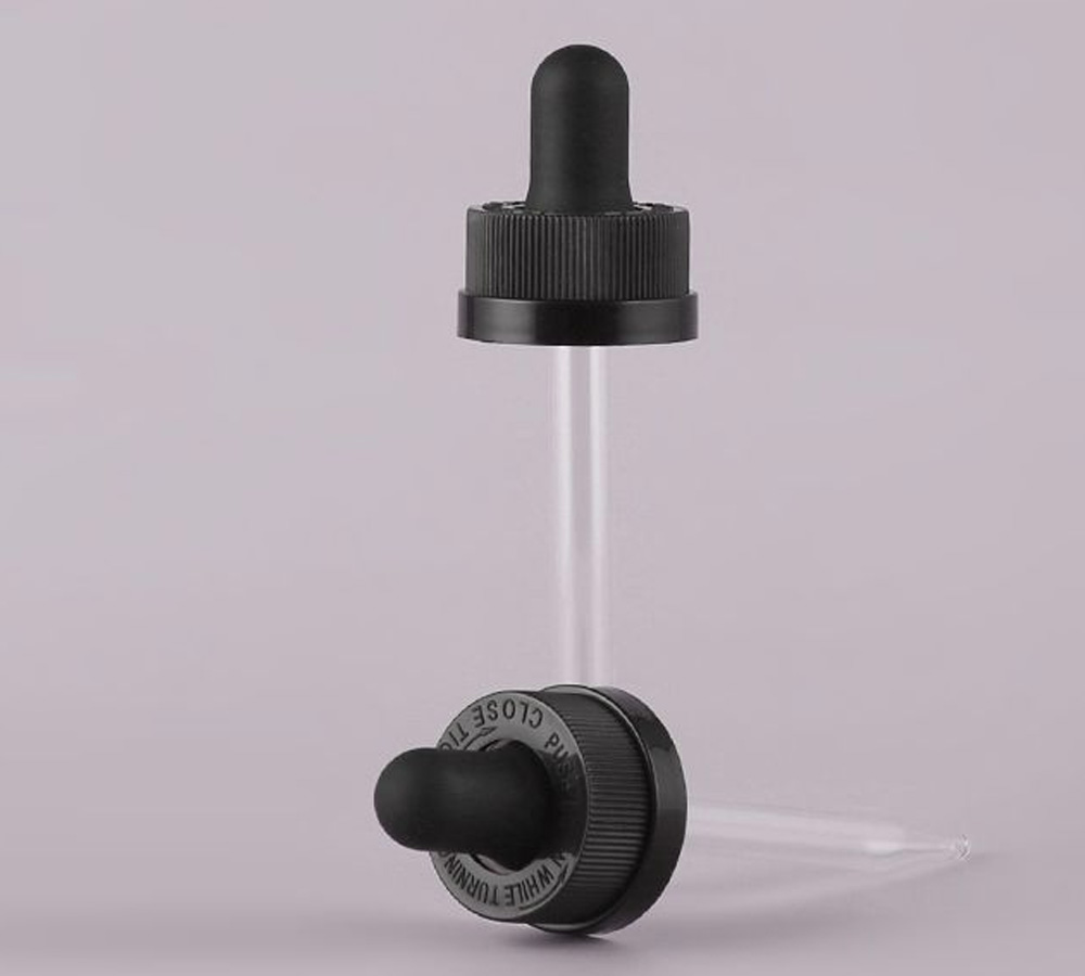 Child Resistance Dropper Cap