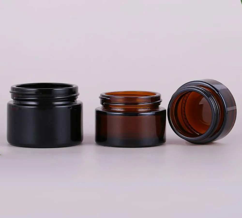 glass jar amber 1